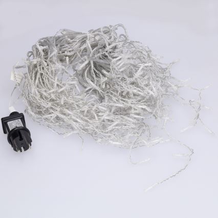 Brilagi - Vonkajší svetelný reťazec 400× LED, 8 režimov, 23 m, IP44, studená biela