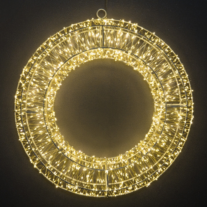 Brilagi - vonkajší vianočný LED veniec LED/6W/230V IP44