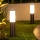 Brilagi - Vonkajšia lampa NOVA 1xE27/15W/230V 40 cm IP44 čierna