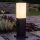 Brilagi - Vonkajšia lampa s 2 zásuvkami SCHUKO NOVA 1xE27/15W/230V 40 cm IP44 čierna