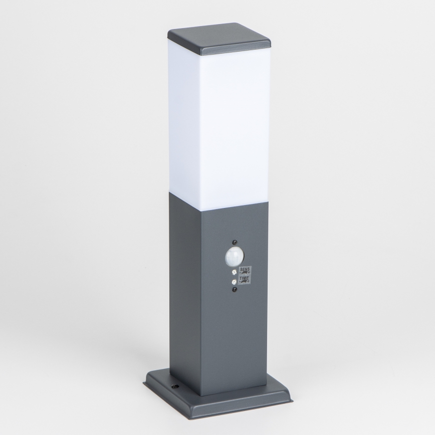 Brilagi - Vonkajšia lampa s čidlom NOVA 1xE27/15W/230V 40 cm IP44 antracit