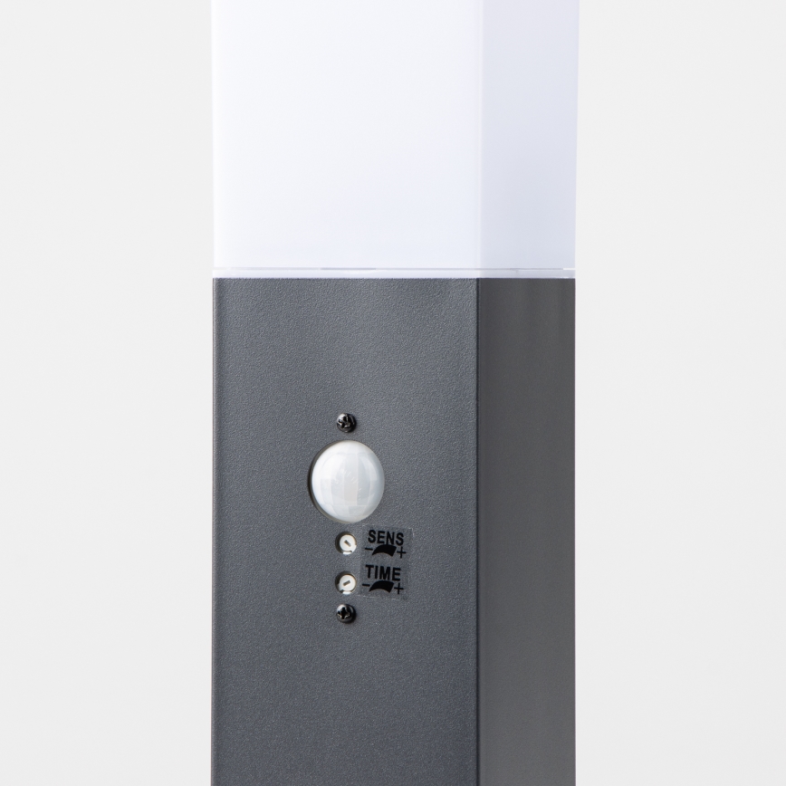 Brilagi - Vonkajšia lampa s čidlom NOVA 1xE27/15W/230V 40 cm IP44 antracit