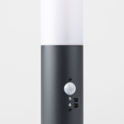 Brilagi - Vonkajšia lampa so senzorom NOVA 1xE27/15W/230V 40 cm IP44 antracitová