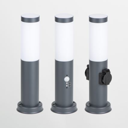 Brilagi - Vonkajšia lampa so senzorom NOVA 1xE27/15W/230V 40 cm IP44 antracitová