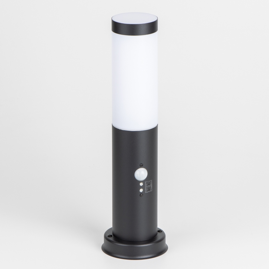 Brilagi - Vonkajšia lampa so senzorom NOVA 1xE27/15W/230V 40 cm IP44 čierna