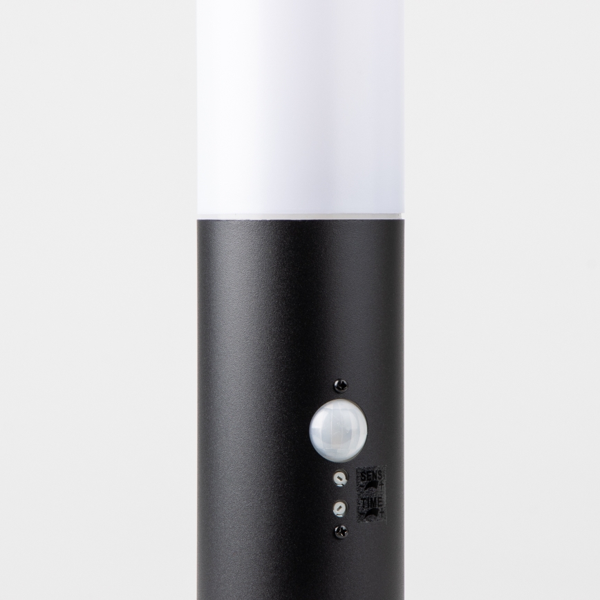Brilagi - Vonkajšia lampa so senzorom NOVA 1xE27/15W/230V 40 cm IP44 čierna
