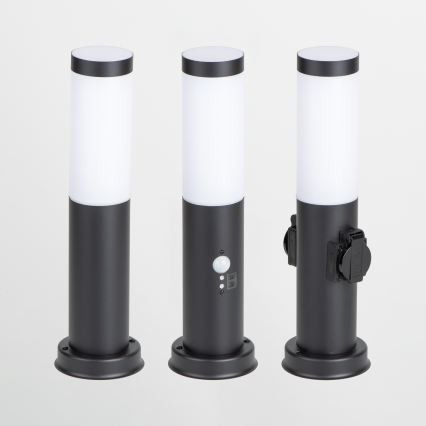 Brilagi - Vonkajšia lampa so senzorom NOVA 1xE27/15W/230V 40 cm IP44 čierna