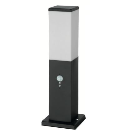 Brilagi - Vonkajšia lampa so senzorom NOVA 1xE27/15W/230V 40 cm IP44 čierna