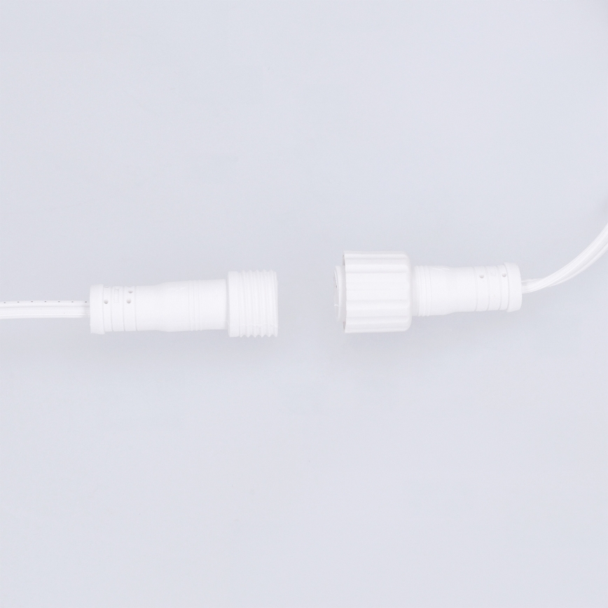 Brilagi - LED vonkajšia dekoračná reťaz GIRLANDA 25xE12/0,8W/230V 20m biela IP44 teplá biela