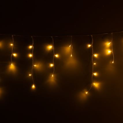 Brilagi - LED vonkajší reťaz 200xLED/8 funkcií 13m IP44 teplá biela cencúle