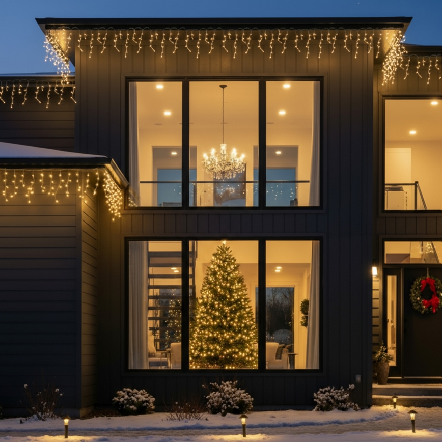 Brilagi - vonkajšia LED reťaz 400xLED/8 funkcií 23m IP44 teplá biela