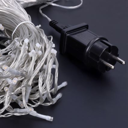 Brilagi - LED vonkajší reťaz 360xLED/8 režimov 14m IP44 teplá biela cencúle