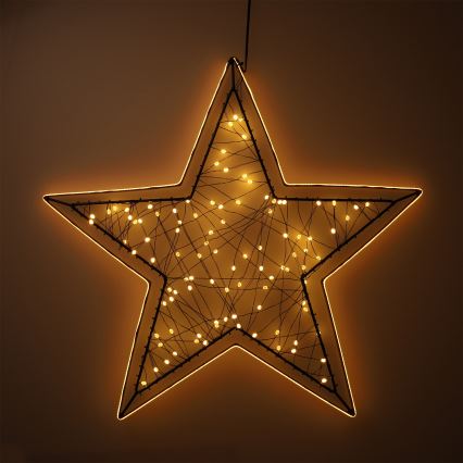Brilagi - Vonkajšia vianočná LED dekorácia, hviezda, 2,6 W, 230 V, IP44