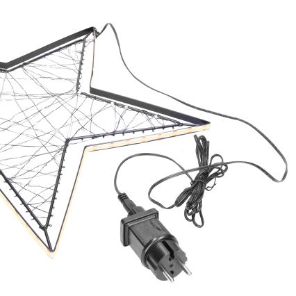 Brilagi - Vonkajšia vianočná LED dekorácia, hviezda, 2,6 W, 230 V, IP44