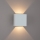 Brilagi - Vonkajšie LED nástenné svietidlo DOUBLERAY LED/6W/230V biela IP54