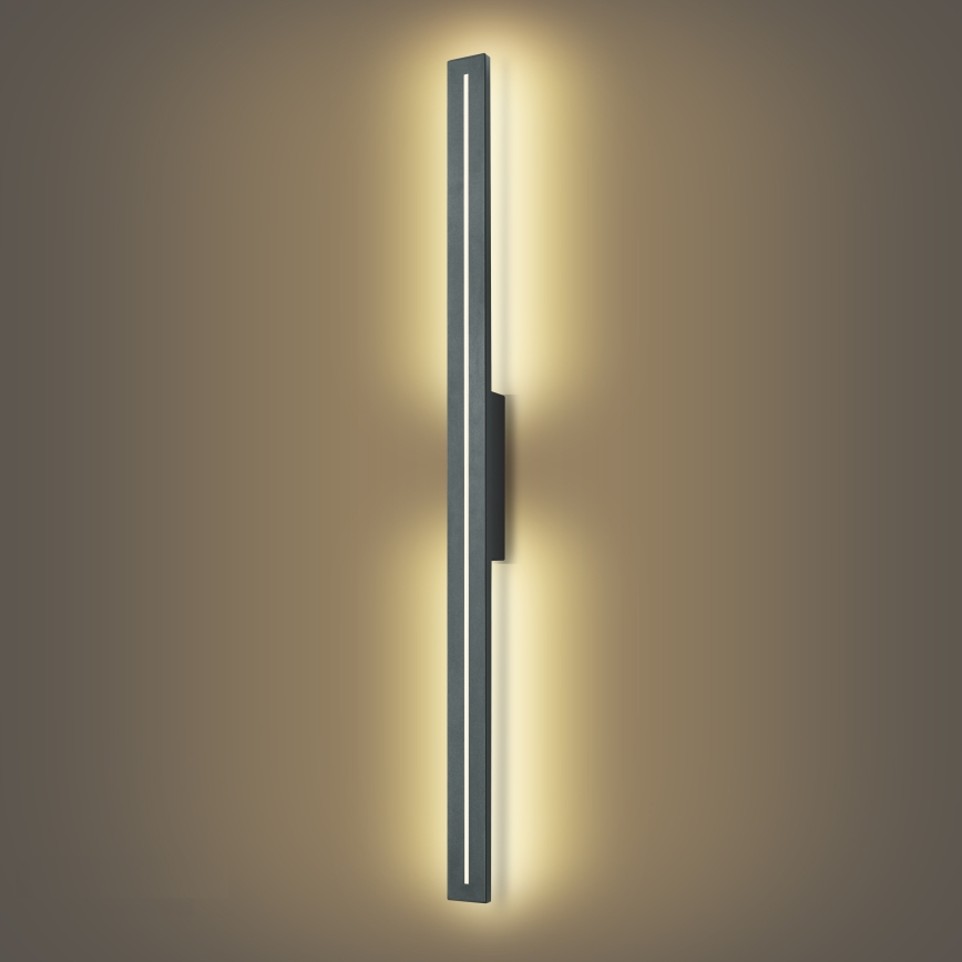 Brilagi - vonkajšie LED nástenné svietidlo LINEO LED/24W/230V 3000K IP65 100 cm antracit