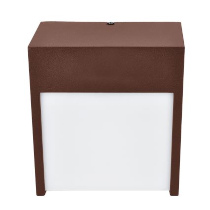 Brilagi - vonkajšie LED nástenné svietidlo TERNI LED/12W/230V hnedá IP44