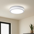 Brilagi - Vonkajšie LED stropné svietidlo so snímačom BENE LED/24W/230V priemer 26 cm biele IP54