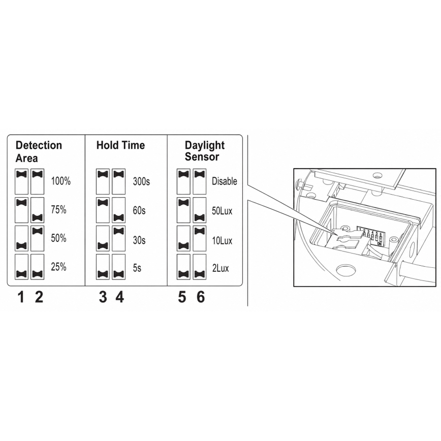Brilagi - LED vonkajšie svietidlo so senzorom BENE LED/18W/230V priemer 22 cm antracit IP54