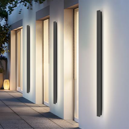 Brilagi - LED vonkajšie nástenné svietidlo LINEAR LED/32W/230V 3000K IP65 140 cm čierne