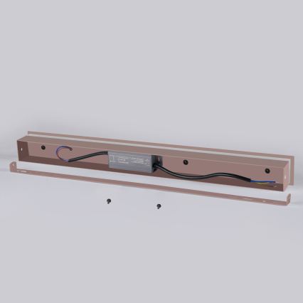 Brilagi - LED Vonkajšie nástenné svietidlo LINEAR LED/8W/230V 3000K IP65 30 cm hnedá CRI 90