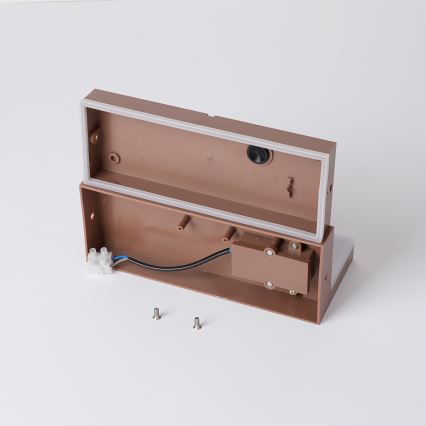 Brilagi - vonkajšie nástenné LED svietidlo TESSI LED/10W/230V hnedé IP54