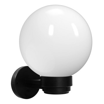 Brilagi - Vonkajšie nástenné svietidlo HARBOR 1xE27/40W/230V IP33 čierna/biela