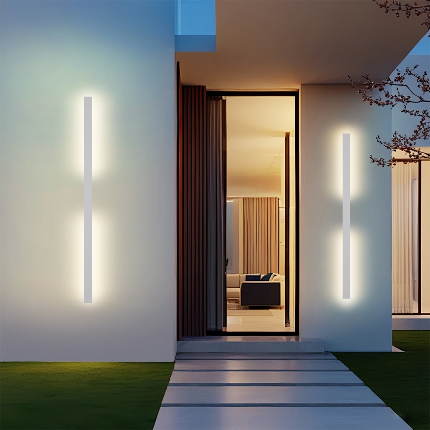 Brilagi - LED vonkajšie nástenné svietidlo LUNA LED/30W/230V 3000K IP65 150 cm biela CRI 90