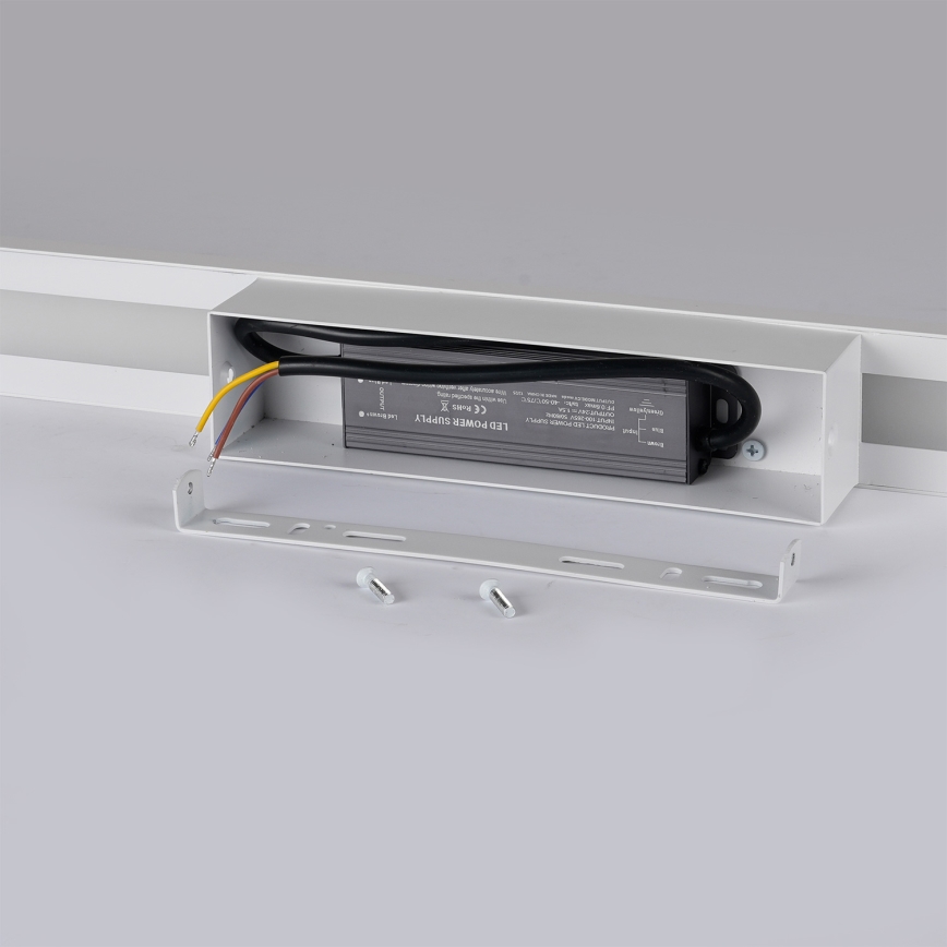 Brilagi - LED vonkajšie nástenné svietidlo LUNA LED/30W/230V 3000K IP65 150 cm biela CRI 90