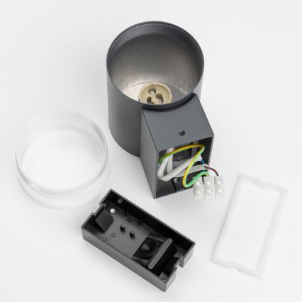 Brilagi - Vonkajšie nástenné svietidlo MATERA 1xGU10/30W/230V antracit IP54