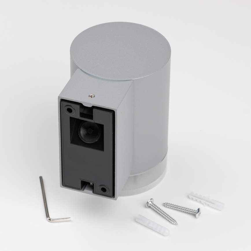 Brilagi - Vonkajšie nástenné svietidlo MATERA 1xGU10/30W/230V šedá IP54