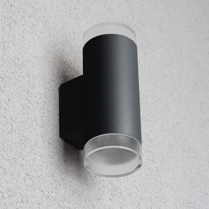 Brilagi - Vonkajšie nástenné svietidlo MATERA 2xGU10/30W/230V IP54