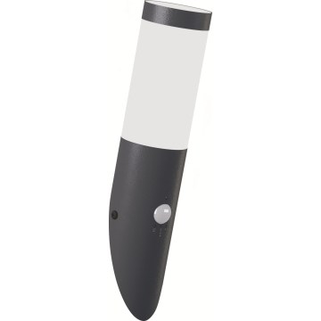Brilagi - Vonkajšie nástenné svietidlo s pohybovým senzorom ELIA 1xE27/20W/230V IP44 antracit