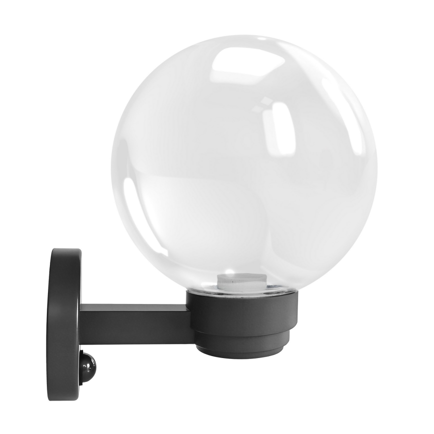 Brilagi - Vonkajšie nástenné svietidlo s pohybovým senzorom HARBOR 1xE27/40W/230V IP33 antracitové/číre