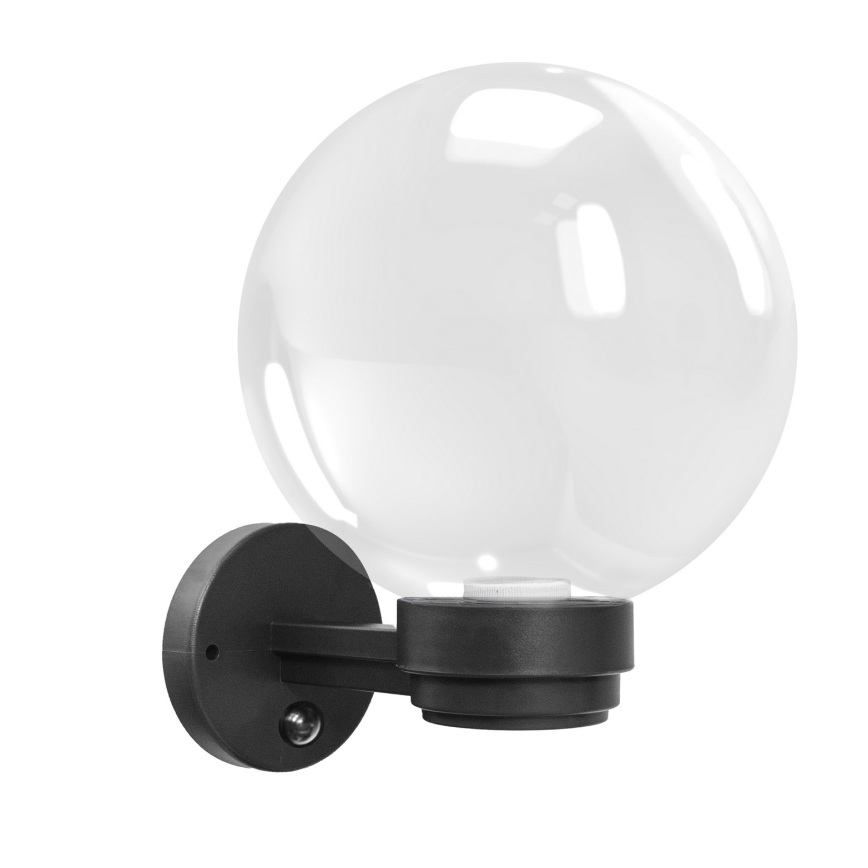 Brilagi - Vonkajšie nástenné svietidlo s pohybovým senzorom HARBOR 1xE27/40W/230V IP33 antracitové/číre