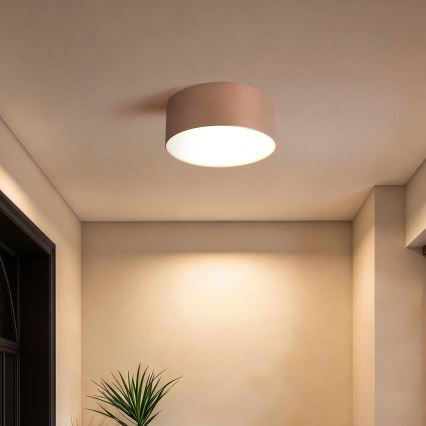 BRILAGI - Vonkajšie stropné svietidlo FORIS LED/20W/230V priemer 15 cm bronzové IP44