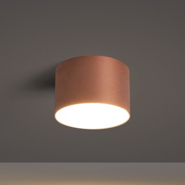 BRILAGI - Vonkajšie stropné svietidlo FORIS LED/9W/230V pr. 9 cm bronzové IP44