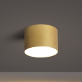 BRILAGI - Vonkajšie stropné svietidlo FORIS LED/9W/230V priemer 9 cm zlaté IP44
