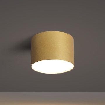 BRILAGI - Vonkajšie stropné svietidlo FORIS LED/9W/230V priemer 9 cm zlaté IP44