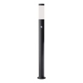 Brilagi - Vonkajšie svietidlo s pohybovým senzorom ELIA 1xE27/20W/230V IP44 100 cm antracitové