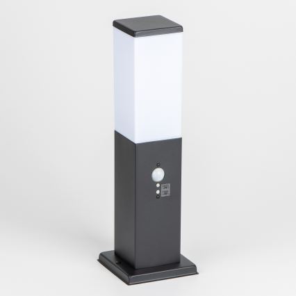 Brilagi - Vonkajšie svietidlo so senzorom NOVA 1xE27/15W/230V 40 cm IP44 čierne