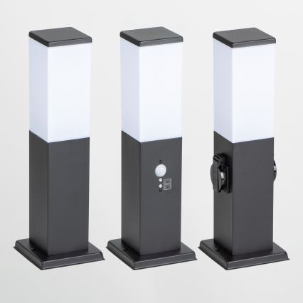 Brilagi - Vonkajšie svietidlo so senzorom NOVA 1xE27/15W/230V 40 cm IP44 čierne