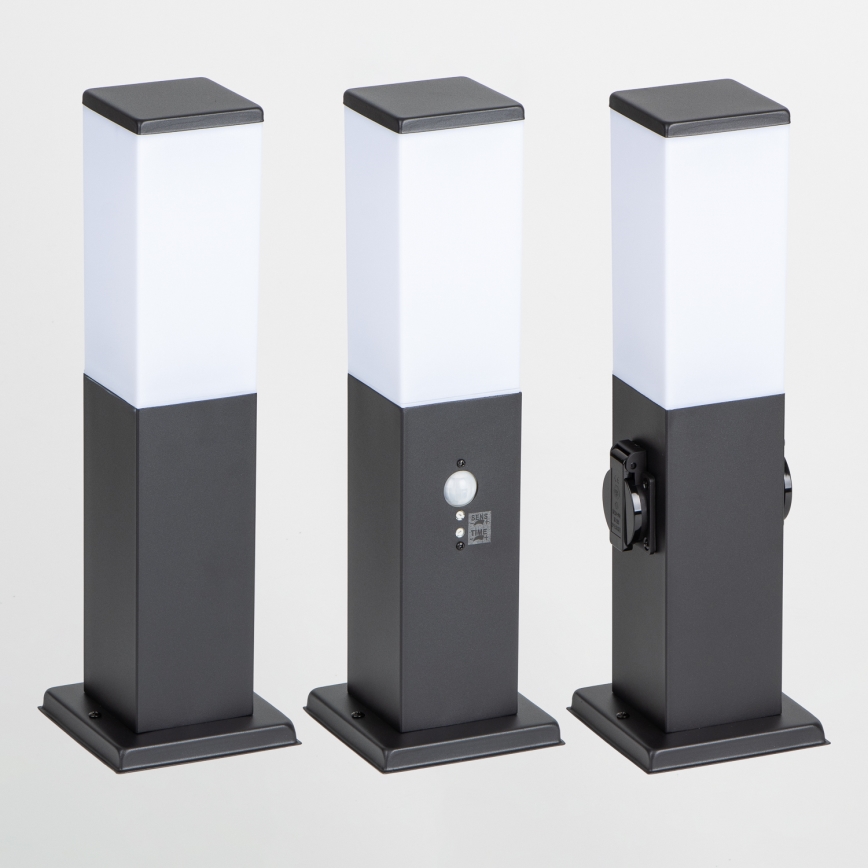 Brilagi - Vonkajšie svietidlo so senzorom NOVA 1xE27/15W/230V 40 cm IP44 čierne