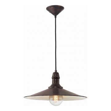 Brilagi - Závesné svietidlo na kábli FORGE 1xE27/60W/230V pr. 36 cm hnedé