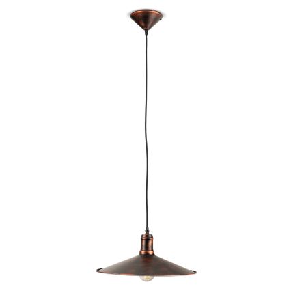 BRILAGI - Závesné svietidlo na kábli FORGE 1xE27/60W/230V pr. 36 cm hnedé