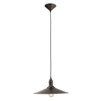 BRILAGI - Závesné svietidlo na kábli FORGE 1xE27/60W/230V pr. 36 cm hnedé