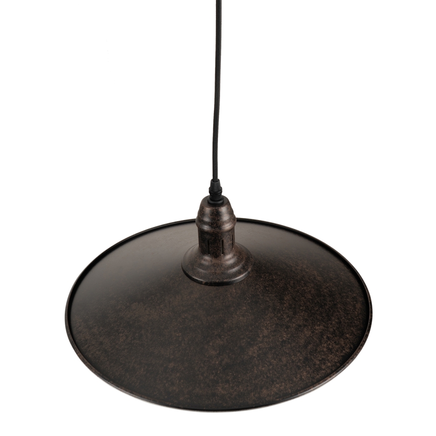 BRILAGI - Závesné svietidlo na kábli FORGE 1xE27/60W/230V pr. 36 cm hnedé