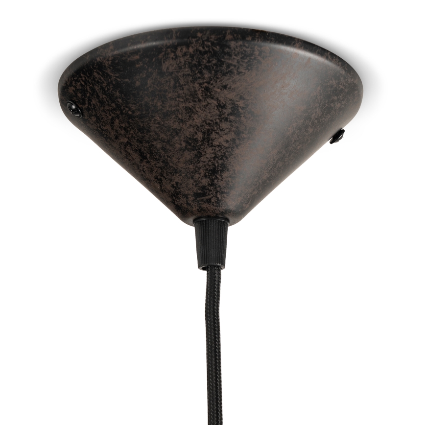 BRILAGI - Závesné svietidlo na kábli FORGE 1xE27/60W/230V pr. 36 cm hnedé