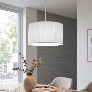 Brilagi - Závesné svietidlo na lankovom vedení SIRIJA MODERN 1xE27/60W/230V pr. 35 cm biela