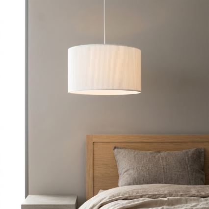 Brilagi - Závesné svietidlo na lankovom vedení SIRIJA MODERN 1xE27/60W/230V pr. 35 cm biela